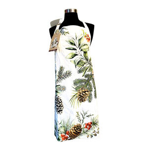 New with Tags Michel Design Works White Spruce Apron Style APR362
